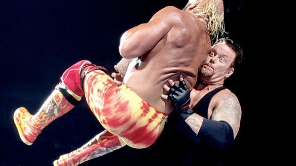The Undertaker chokeslammed his way to a fourth WWE Championship