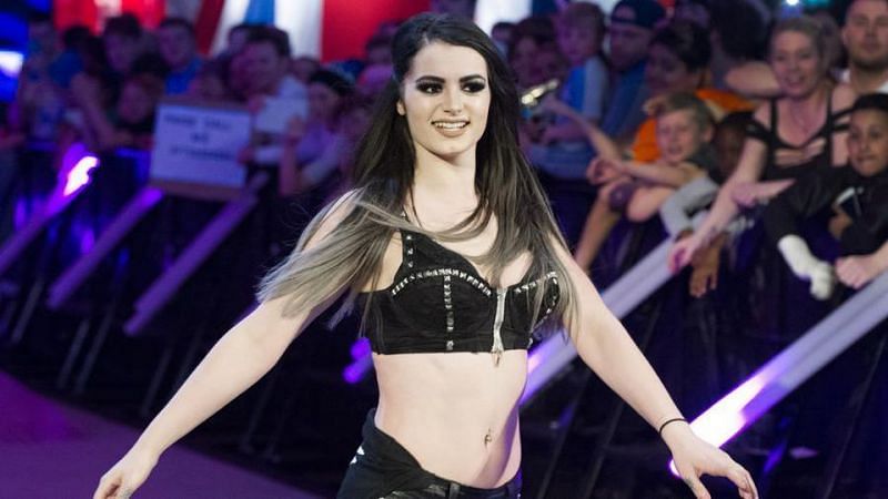 Paige, during her first run on the main roster in WWE