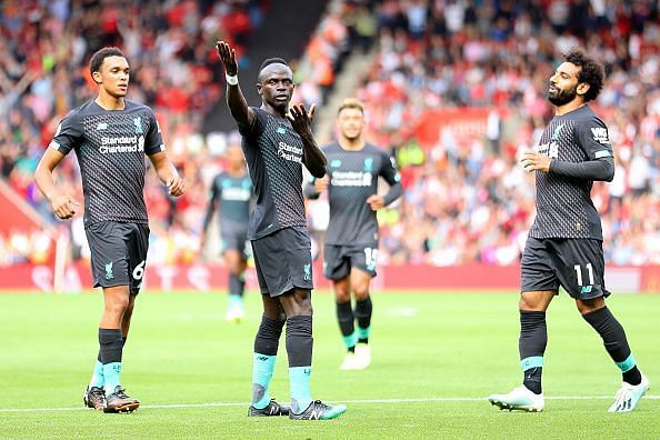 Premier League 2019/20: Liverpool survive Southampton scare to move top of the table