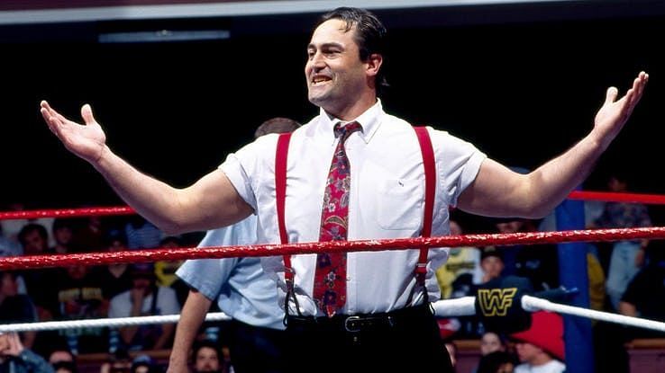 Mike Rotunda in his IRS gimmick.