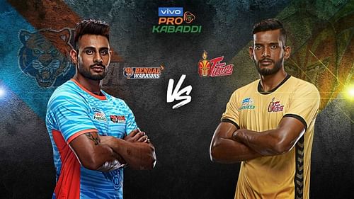 Bengal Warriors have had the upper hand over Telugu Titans with close finishes. Will Telugu Titans improve their record tonight?