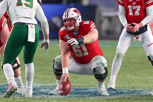 The 6&acirc;3&acirc;, 320-pound center returns to Madison as a consensus first-team All-Big Ten selection