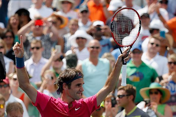 Federer beats Djokovic to celebrate a record-extending 7th Cincinnati title in 2015
