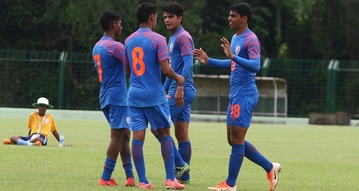 India made the final of the SAFF U-15 Championships