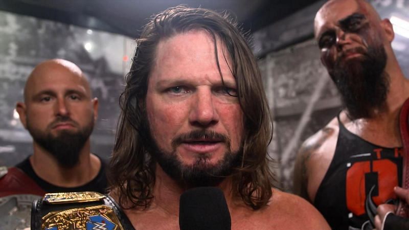 AJ Styles is set to defend his United States title against Braun Strowman