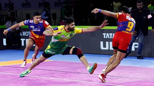 Pardeep Narwal was in sublime form against U.P. Yoddha in Patna Pirates' final home match