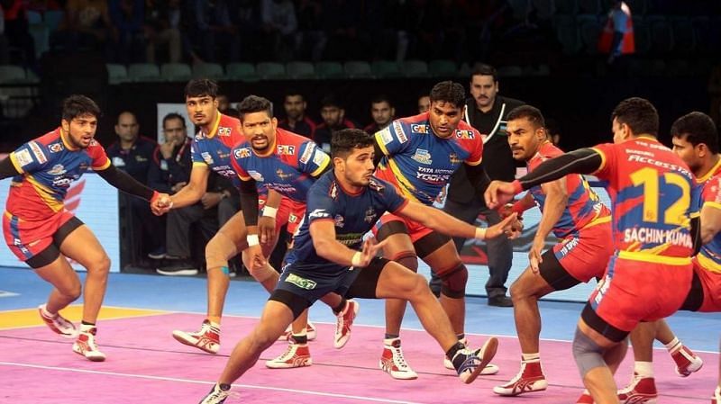 U.P. Yoddha had defeated Haryana Steelers by 1 point in the previous encounter played between the two teams