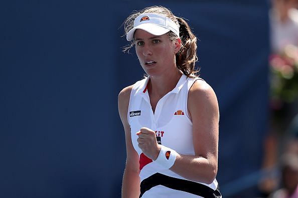 Johanna Konta secured a comfortable straight sets victory against Margarita Gasparyan - 2019 US Open - Day 4