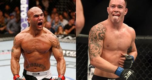 Robbie Lawler and Colby Covington.