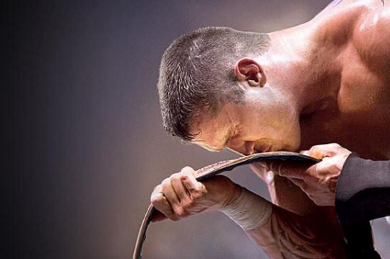 Orton captured the World Heavyweight title at SummerSlam 2004.