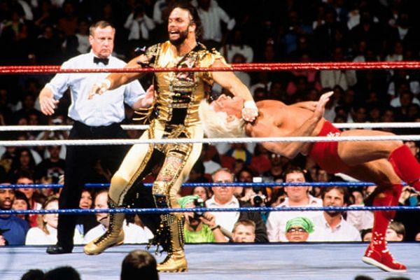 Macho Man Randy Savage beat Ric Flair to win his second WWE Championship
