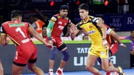 Pawan Sehrawat (centre) lit up the mat yet again