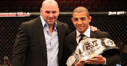 Dana White and Jose Aldo