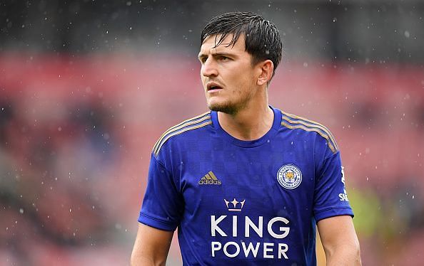 Harry Maguire in action - Stoke City v Leicester City - Pre-Season Friendly