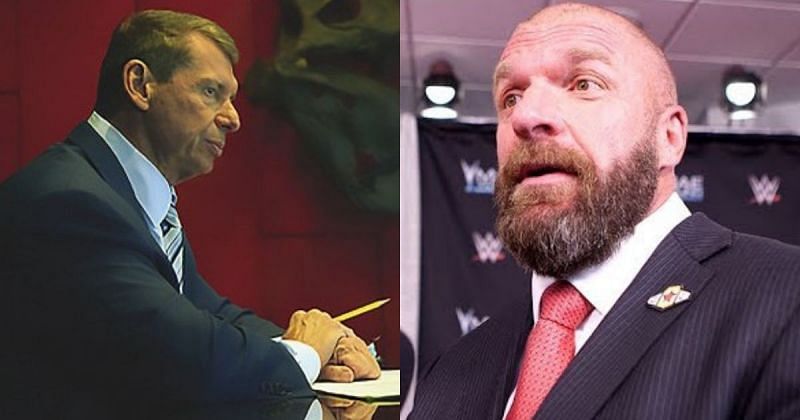 Vince McMahon and Triple H.