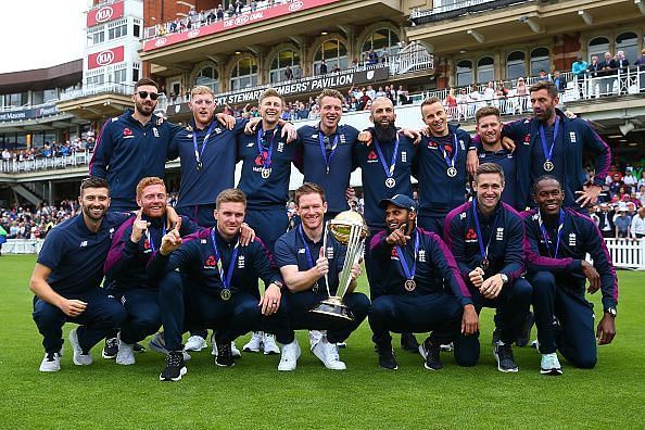 England ICC World Cup Victory Celebration