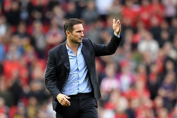 Frank Lampard had a baptism by fire in his Premier League debut.