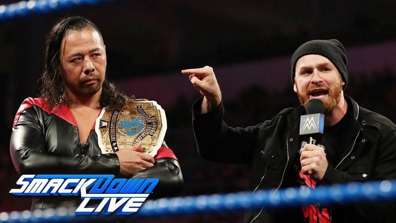 Nakamura and Sami Zayn forged an alliance recently.