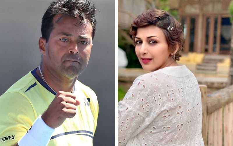 Leander Paes and Sonali Bendre