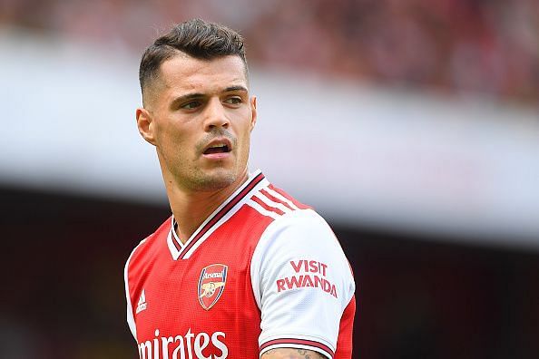 Xhaka will function at the base of the diamond in this system