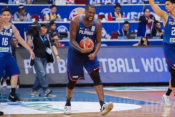 Andray Blatche in one of his stints with Gilas Pilipinas