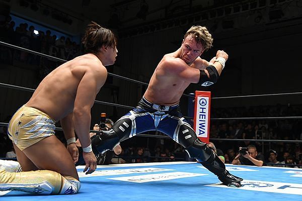 NEVER Openweight Champion. Junior Champion. BoSJ winner. G1 Climax. Super J Cup. Beat Tanahashi; Will Ospreay is wrestler of the year!