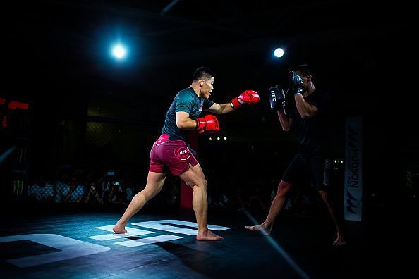 UFC - Jessica Andrade v Zhang Weili Media Opportunity - Song Kenan