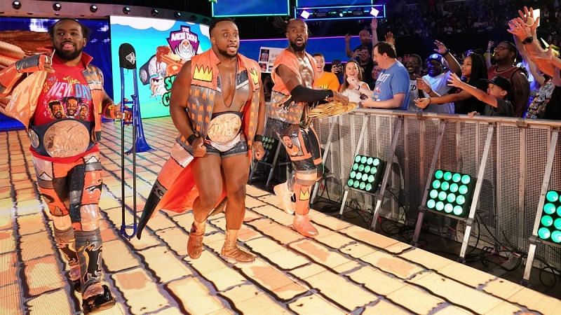 Currently, all the members of the New Day are holding titles