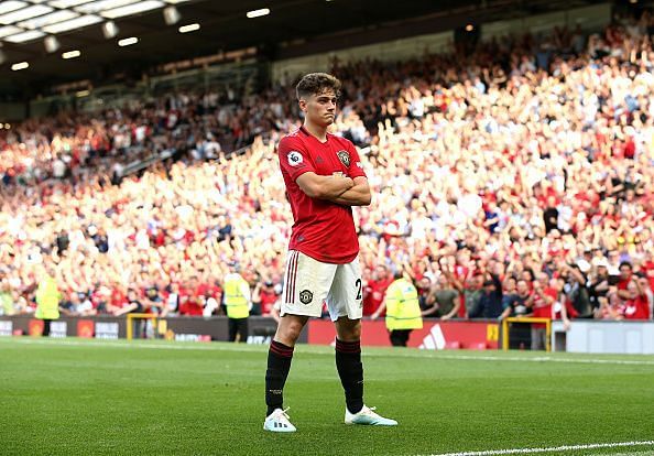 Daniel James after his equalizer