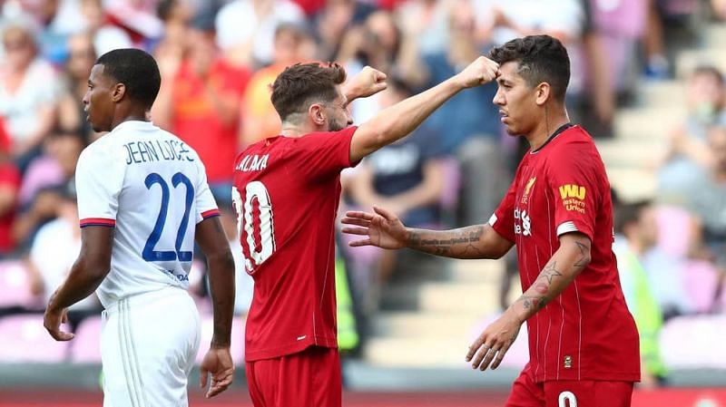 Lyon broke the deadlock early on but Liverpool&#039;s pressure ultimately told against a weakened outfit
