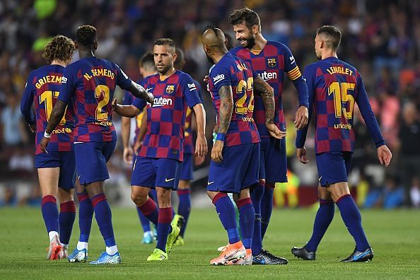 Barcelona would be seeking for a third treble this season