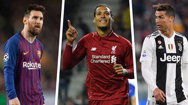 UEFA Awards 2019: Lionel Messi, Cristiano Ronaldo and Virgil van Dijk ...