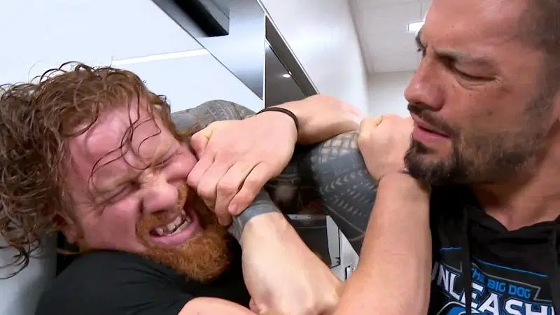 Buddy Murphy and Roman Reigns