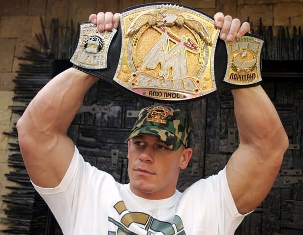 The Champ is here! John Cena won his first World Title at WrestleMania 21