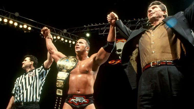 The Rock sold out to the McMahons to win WWE Championship gold