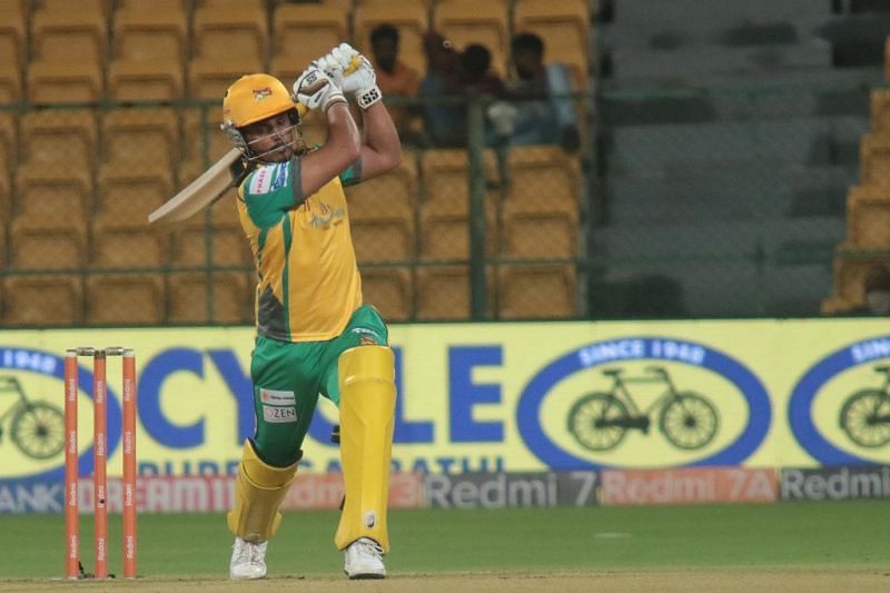 Bharath Chipli has led from the front with the bat for the Bulls