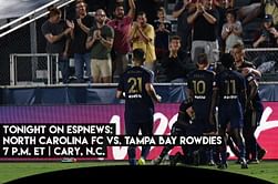 North Carolina, Tampa Bay Square Off in Top-Five Clash on ESPNews