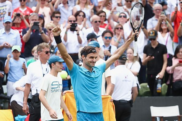 Federer wins his 25th ATP 250 tournament at 2018 Stuttgart