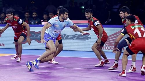 Can Rahul Chaudhari come back to form? (Image Courtesy: Pro Kabaddi)