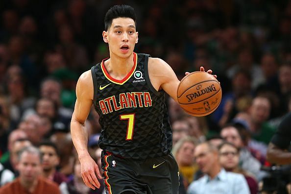 Jeremy Lin spent much of the 18-19 season with the Atlanta Hawks