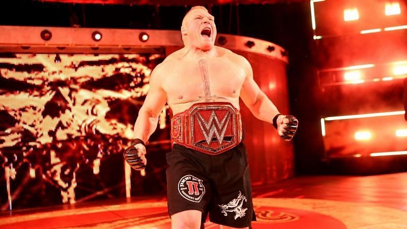 Brock Lesnar is the current Universal Champion and will face Seth Rollins for the title at SummerSlam