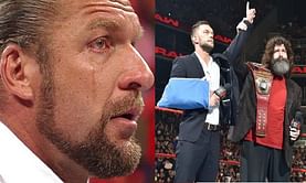 WWE history: Triple H in tears backstage as Finn Balor vacates Universal title