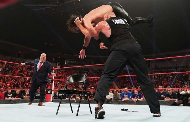 RAW before SummerSlam: 3 ways WWE could advance the Seth Rollins-Brock Lesnar storyline