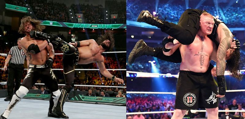 Seth Rollins and AJ Styles delivered at this year&#039;s Money in the Bank, whilst the WrestleMania 34 Lesnar-Reigns rematch failed to live up to the hype.