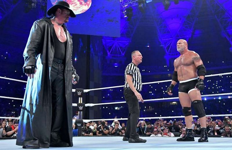 Goldberg&#039;s first time evr match with The Undertaker failed to live up to the hype.