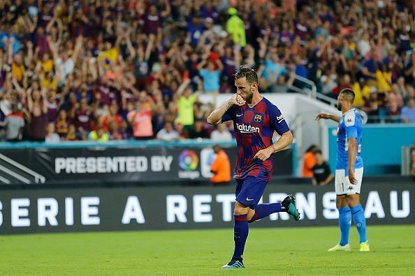 Ivan Rakitic scored the winning goal of the game