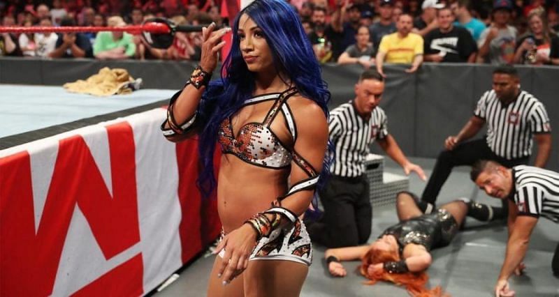 Sasha Banks may have botched her long-awaited return to WWE