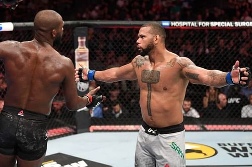 Thiago Santos lost to Jon Jones via split decision at UFC 239