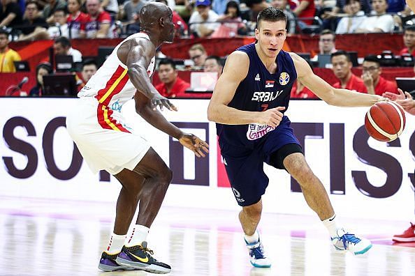 Bogdan Bogdanovic&Acirc;&nbsp;looks set to star for Serbia after scoring 32 points against Angolo in his nation&#039;s opener