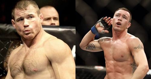 Matt Hughes and Colby Covington